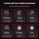 2xRJ45 to 4xSFP 10/100/1000Base-T Single Mode SC POE Media Converter - 3