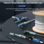 3L Nut Type SC APC/UPC Quick Connector - 4