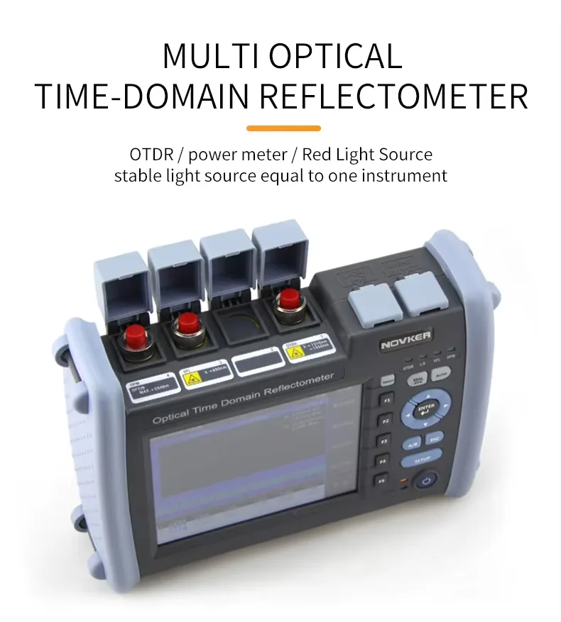 Interface fonctionnelle du testeur NK6000 PON-OTDR - 2