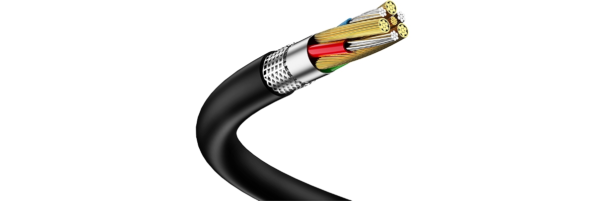 Ethernet cable shielding layer