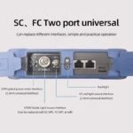 JW3302K Handheld 16-in-1 Mini Pro Multi-Wavelength OTDR - 5