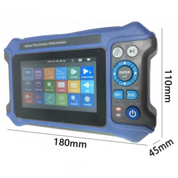 JW3302K Handheld 16-in-1 Mini Pro Multi-Wavelength OTDR