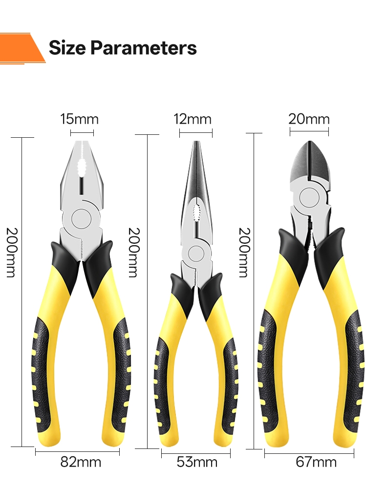 Lineman  Needle Nose Size