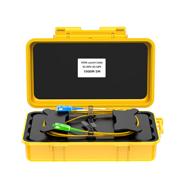 SM/MM Fiber Optic OTDR Launch Cable Box